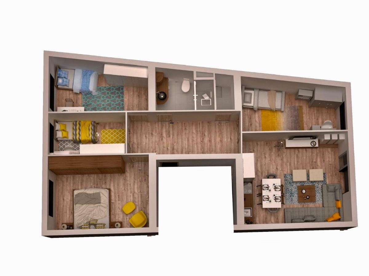 Spacious Apartment With Terrace Vienna Luaran gambar